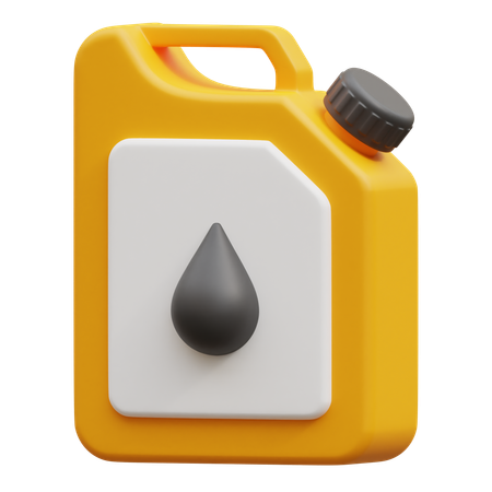 Gasoline Jar  3D Icon