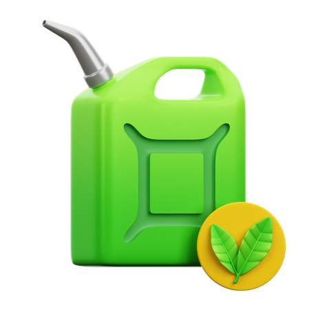 Gasoline Jar  3D Icon