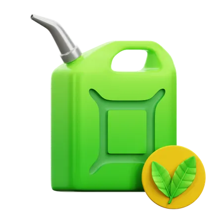 Gasoline Jar  3D Icon