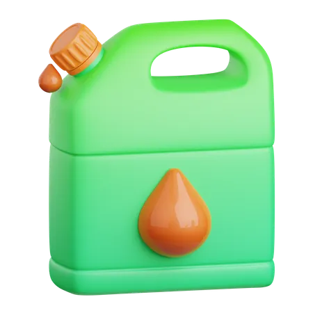 Gasoline Jar  3D Icon