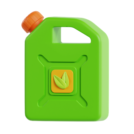 Gasoline Jar  3D Icon