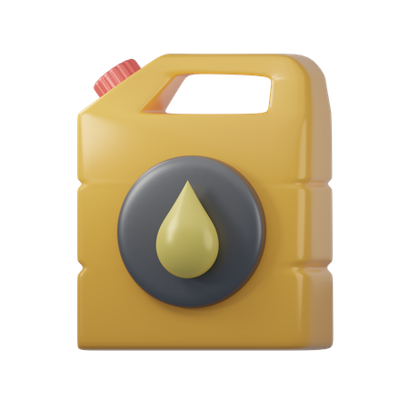 Gasoline Jar  3D Icon