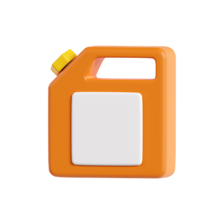 Gasoline Jar  3D Icon