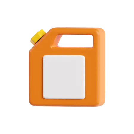 Gasoline Jar  3D Icon