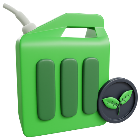 Gasoline Jar  3D Icon