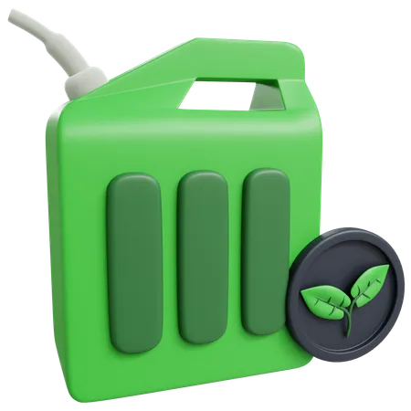 Gasoline Jar  3D Icon