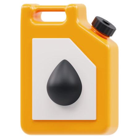 Gasoline Jar  3D Icon