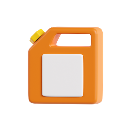 Gasoline Jar 3D Icon