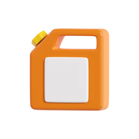 Gasoline Jar 3D Icon
