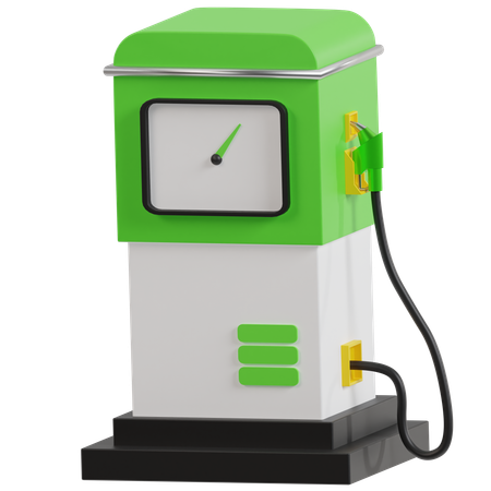 Gasolinera  3D Icon