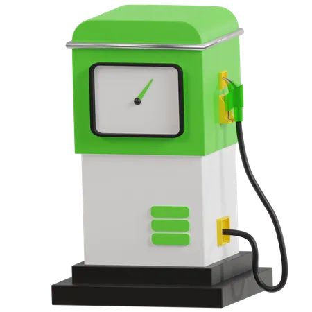 Gasolinera  3D Icon