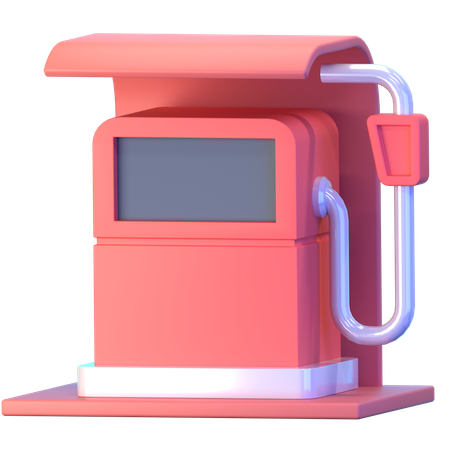 Gasolinera  3D Icon