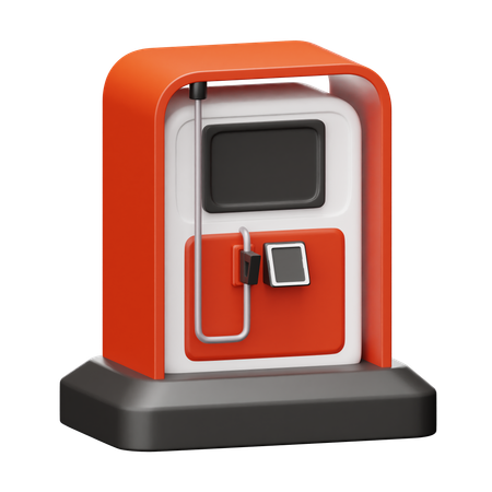 Gasolinera  3D Icon