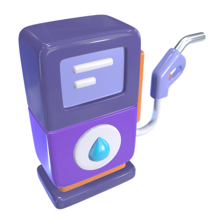 Gasolinera  3D Icon