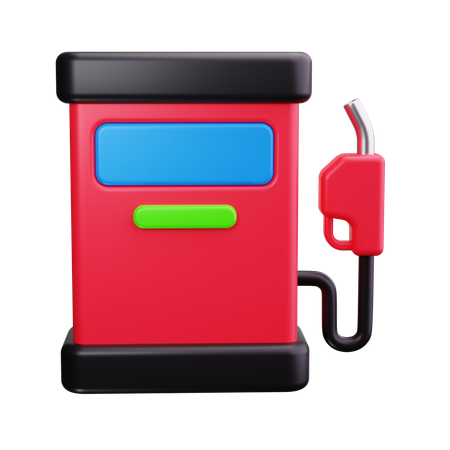 Gasolinera  3D Icon