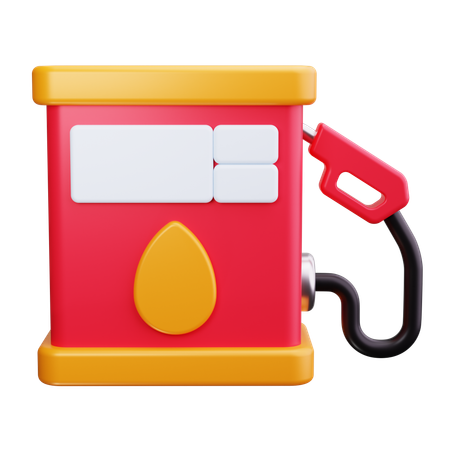 Gasolinera  3D Icon