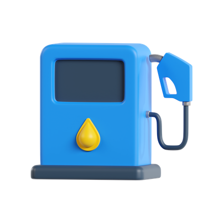 Gasolinera  3D Icon