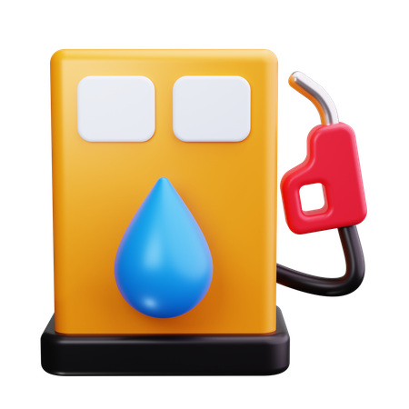 Gasolinera, combustible, gasolina, industria, surtidor, energía  3D Icon