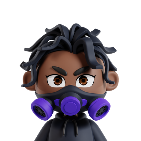 Gass Mask  3D Icon