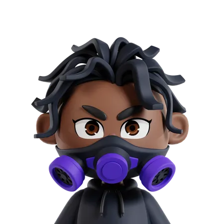 Gass Mask  3D Icon
