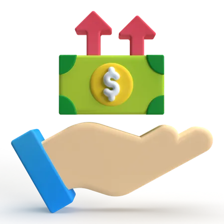 Gastando dinero  3D Icon