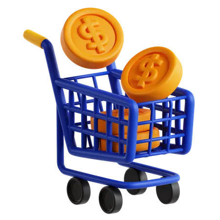 Gasto do consumidor  3D Icon