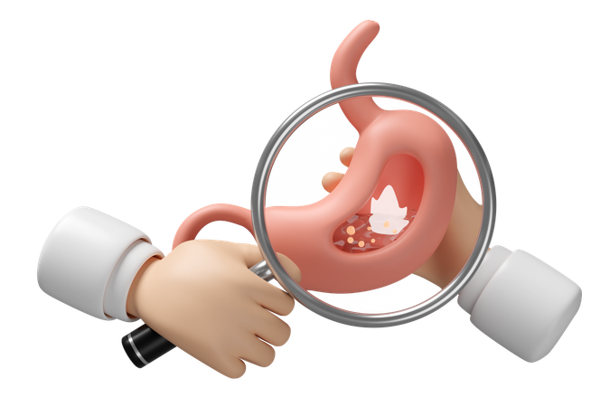 Gastric Disease  3D Icon