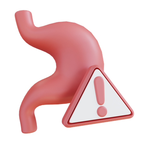 Gastric Pain  3D Icon