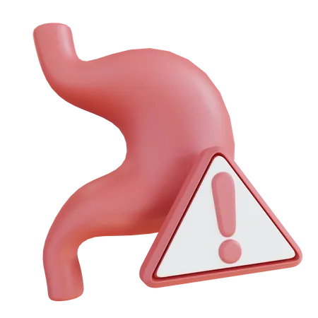 Gastric Pain  3D Icon