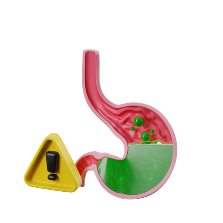 Gastrite estomacal  3D Icon