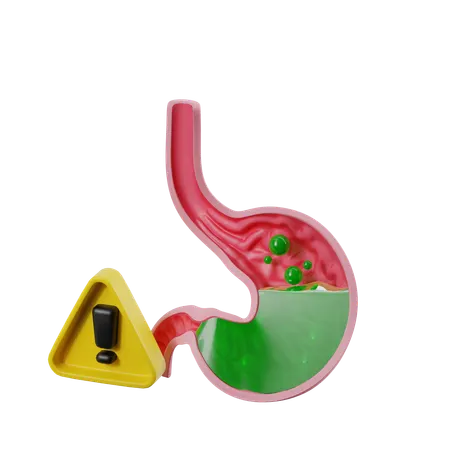 Gastrite estomacal  3D Icon