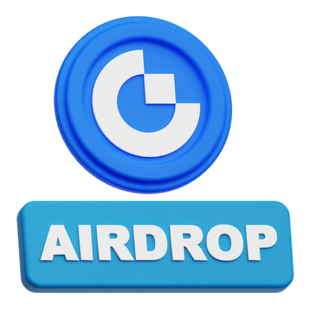 게이트 에어드랍  3D Icon
