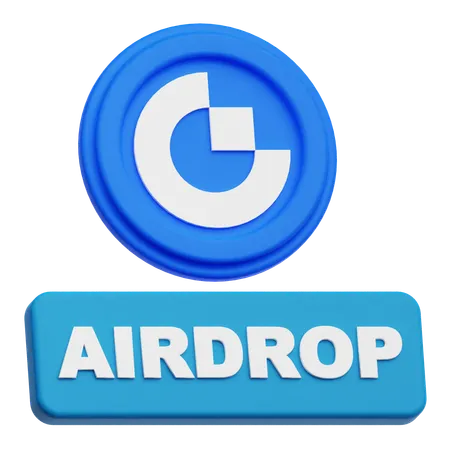 게이트 에어드랍  3D Icon