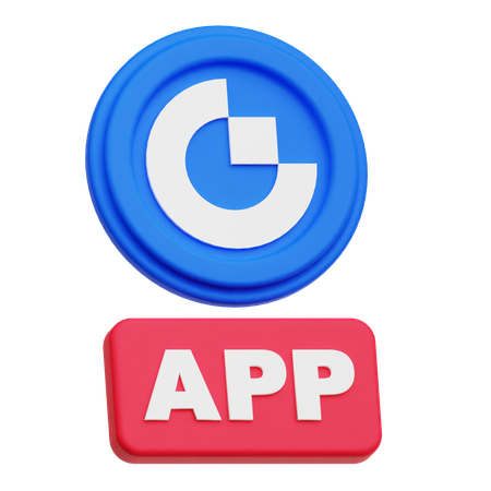 Gate App  3D Icon