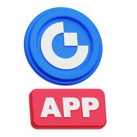 Gate App  3D Icon