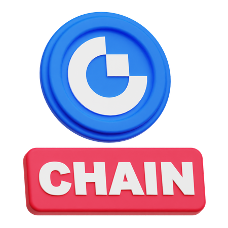 Gate Chain  3D Icon