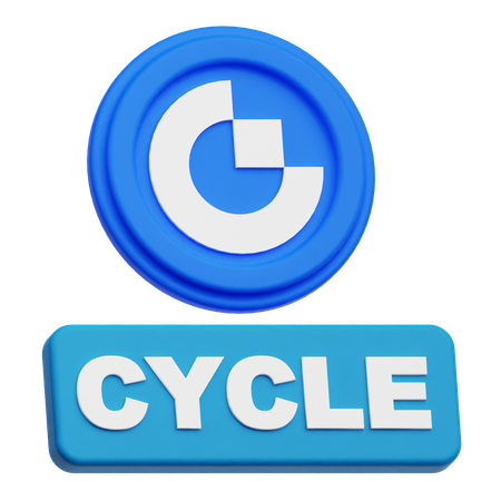 Gate Cycle  3D Icon