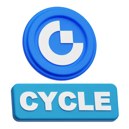 Gate Cycle  3D Icon