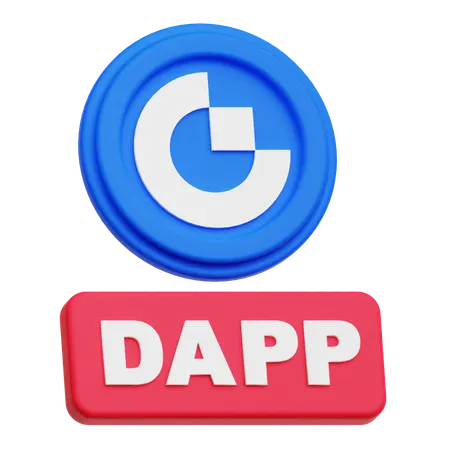 Gate Dapp  3D Icon