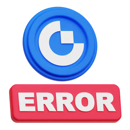 Gate Error  3D Icon
