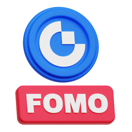 Gate Fomo  3D Icon