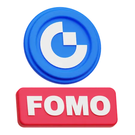 Gate Fomo  3D Icon