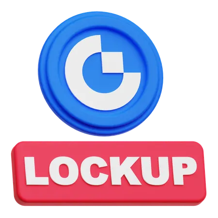 Gate Lockup  3D Icon