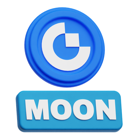 Gate Moon  3D Icon