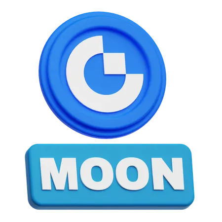 Gate Moon  3D Icon