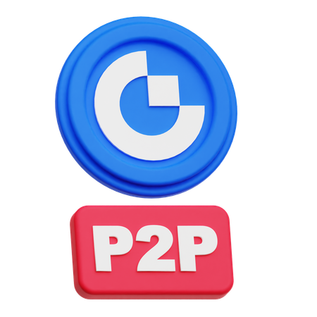 Gate P 2 P  3D Icon