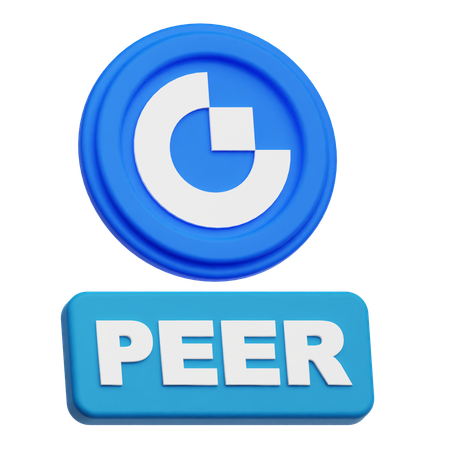 Gate Peer  3D Icon