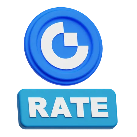 Gate Rate  3D Icon