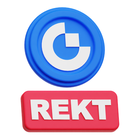 Gate Rekt  3D Icon