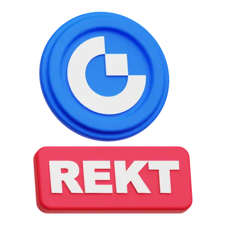 Gate Rekt  3D Icon